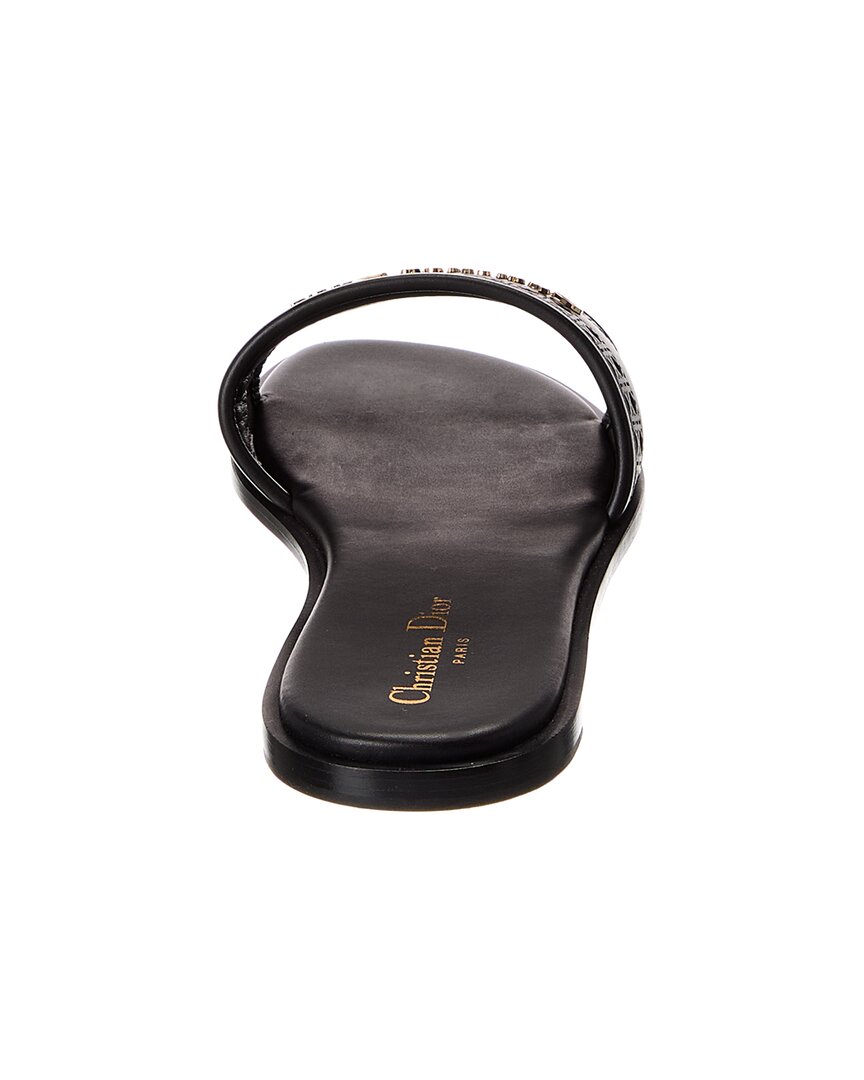 Dior Dior D-Lane Leather Sandal