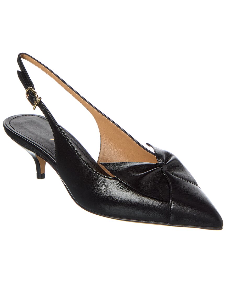 Ferragamo Felli Leather Slingback Pump