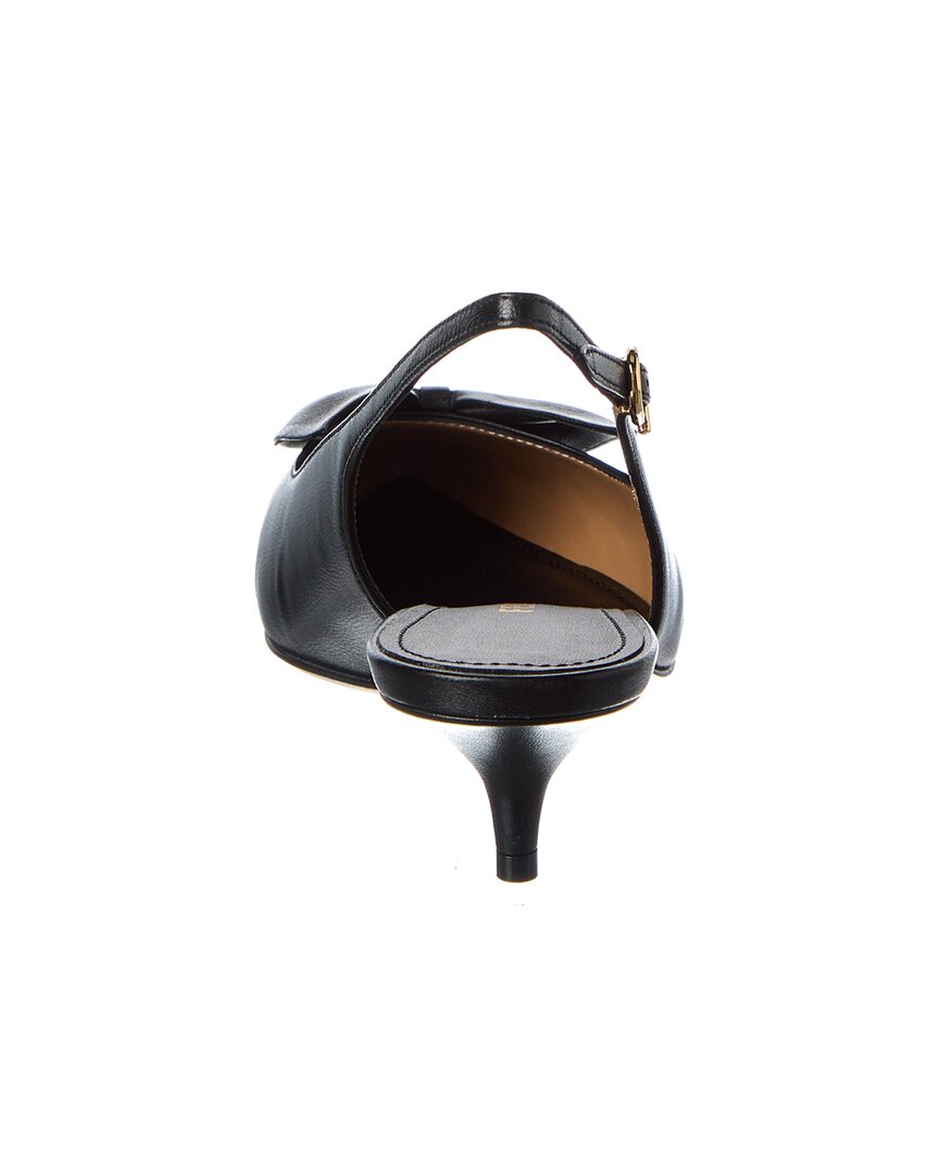 Ferragamo Felli Leather Slingback Pump