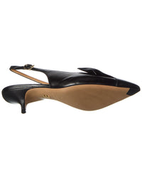 Ferragamo Felli Leather Slingback Pump