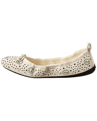 TOD's Tod's Gommino Studded Leather Ballerina Flat
