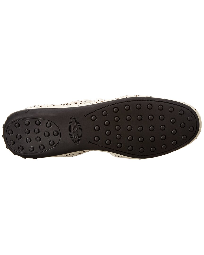 TOD's Tod's Gommino Studded Leather Ballerina Flat