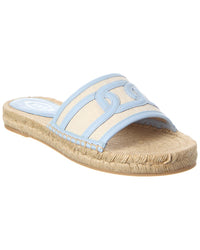 Tods Canvas & Leather Sandal