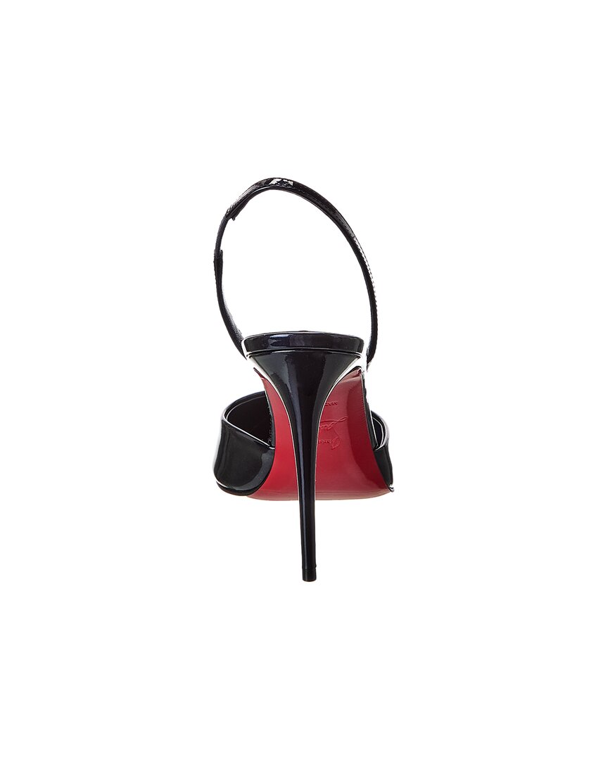 Christian Louboutin Kate Max O Sling 100 Leather Slingback Pump