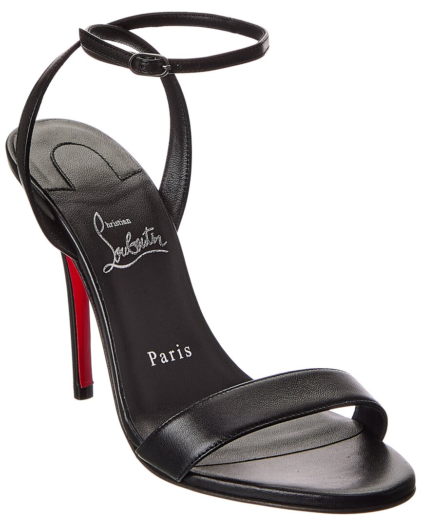 Christian Louboutin Miss Z 100 Leather Sandal