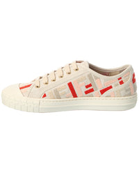 Fendi Domino Ff Canvas Sneaker