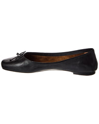 Khaite Charlotte Leather Ballerina Flat