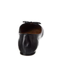 Khaite Charlotte Leather Ballerina Flat