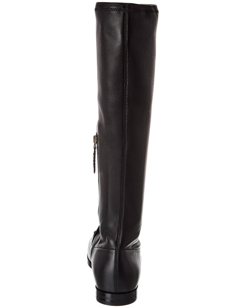 Gucci Gucci Jordaan Leather Knee-High Boot