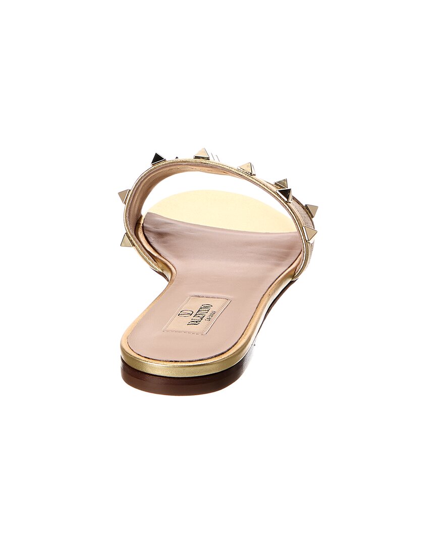 Valentino Valentino Rockstud Canvas & Leather Sandal