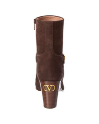 Valentino Vlogo 90 Suede Bootie