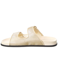 Jimmy Choo Fayence Mesh & Leather Sandal