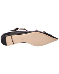 Valentino Rockstud Leather Flat