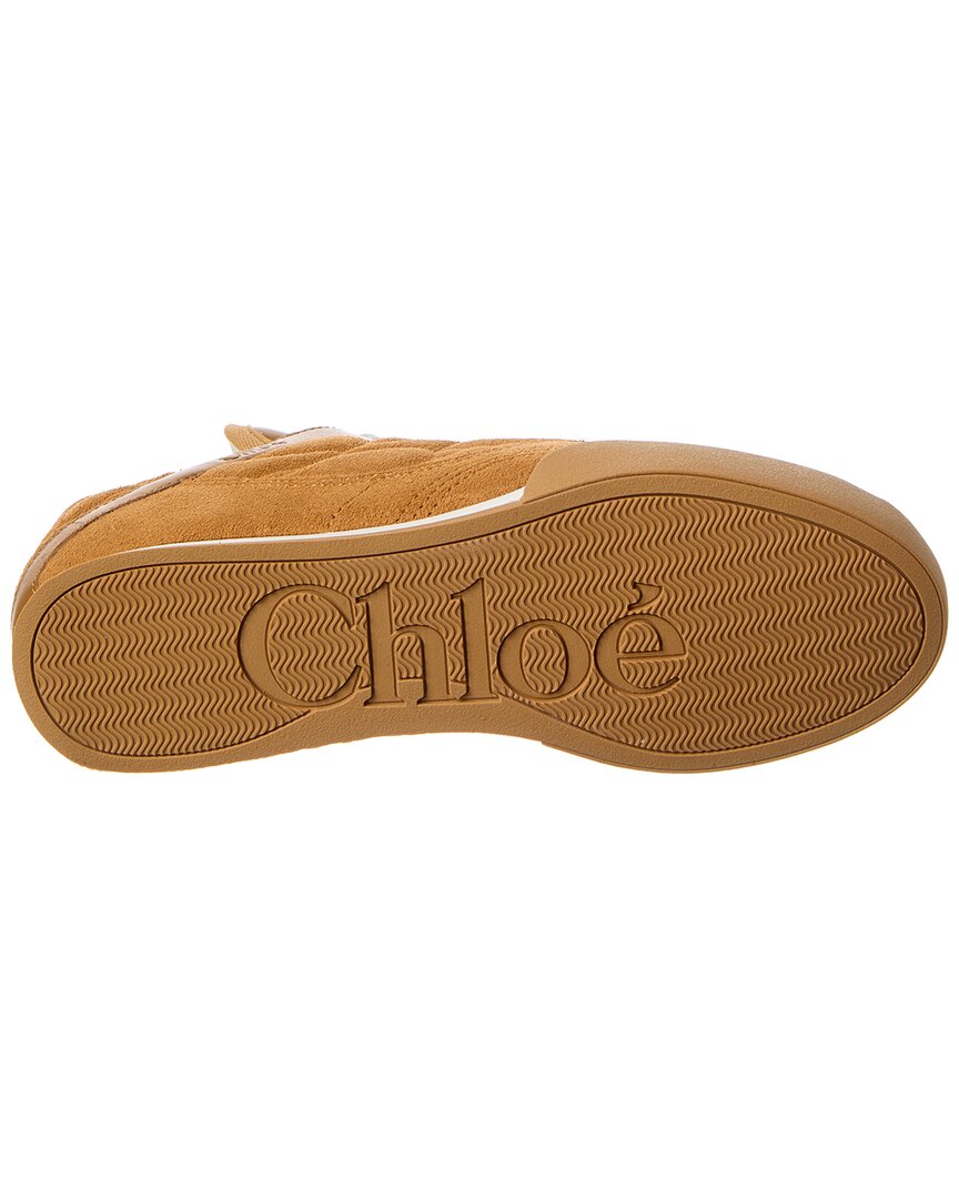 Chloé Kick Suede & Leather Sneaker