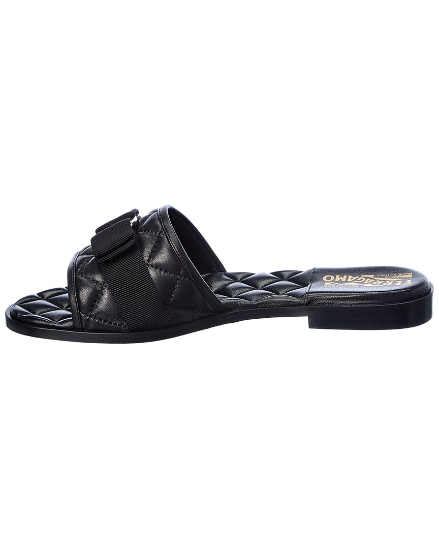 Ferragamo Ferragamo Lovec Q Leather Sandal
