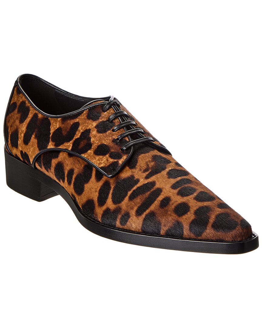 Dolce & Gabbana Haircalf & Leather Loafer