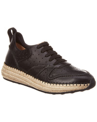 Tod’S Leather Espadrille Sneaker