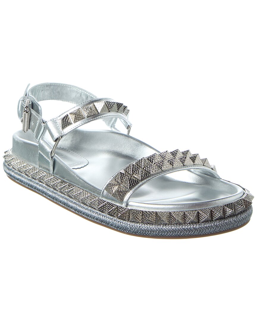 Christian Louboutin Pyrabizz Leather Sandal