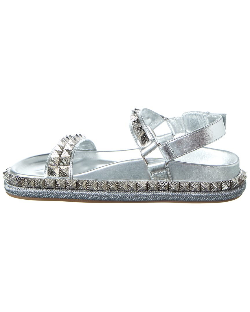 Christian Louboutin Pyrabizz Leather Sandal