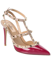 Valentino Rockstud Caged 100 Patent Pump