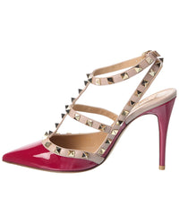 Valentino Rockstud Caged 100 Patent Pump