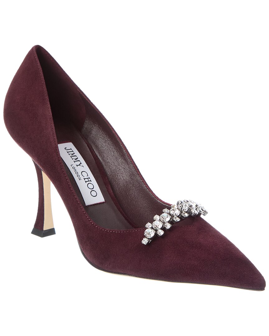 Jimmy Choo Belinda 90 Suede Pump