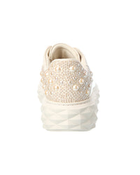 Jimmy Choo Jimmy Choo Diamond Maxi/F Ii Leather Sneaker