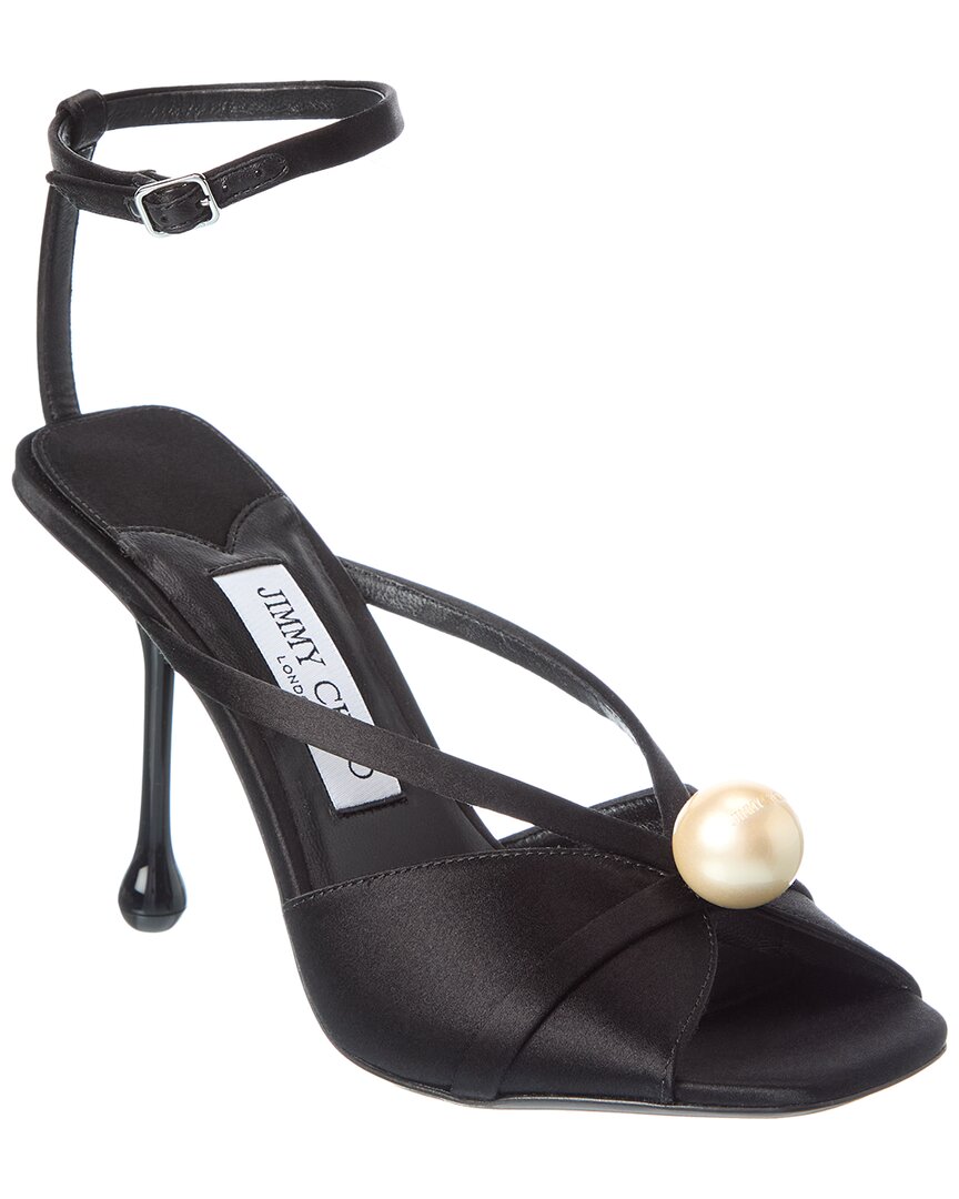 Jimmy Choo Siva 95 Satin Sandal