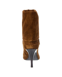 Saint Laurent Saint Laurent Vicky 90 Suede Bootie