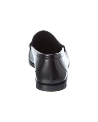 Saint Laurent Cassandre Leather Loafer