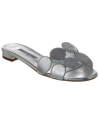 Manolo Blahnik Haribalmu Leather Sandal