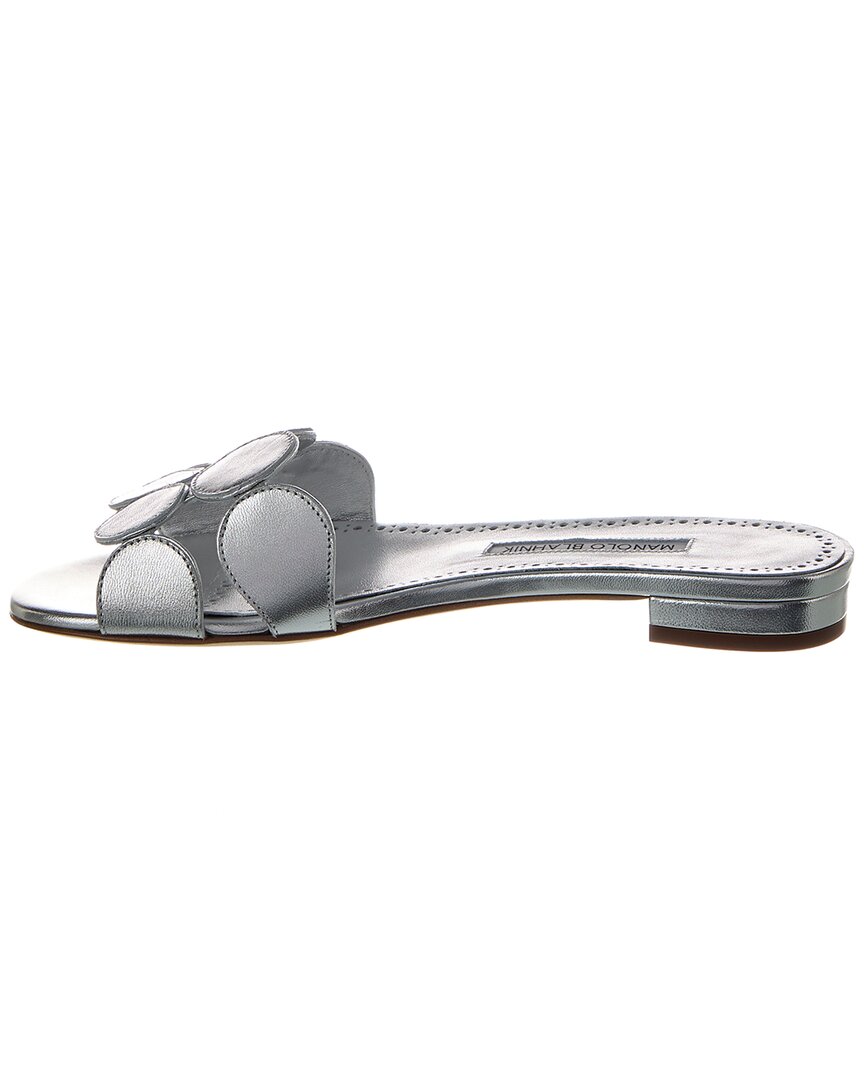Manolo Blahnik Haribalmu Leather Sandal