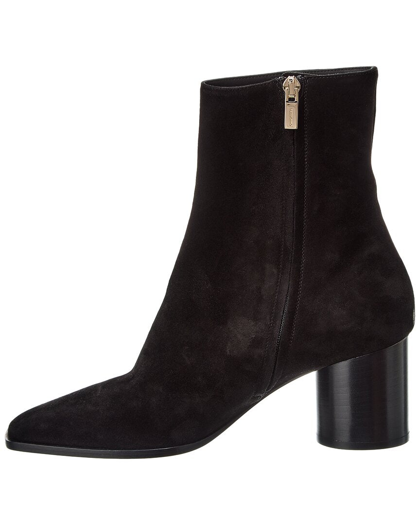 Ferragamo Pampero Suede Bootie