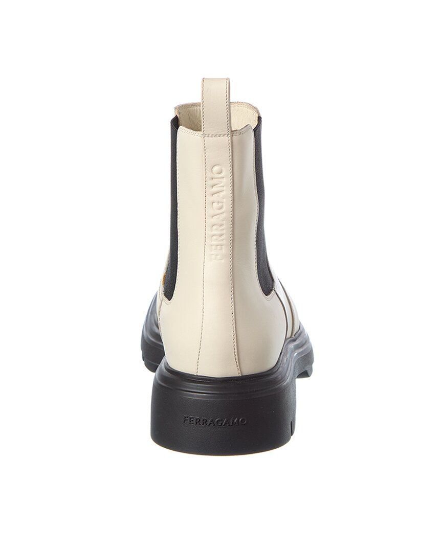 Ferragamo Dollie Leather Bootie