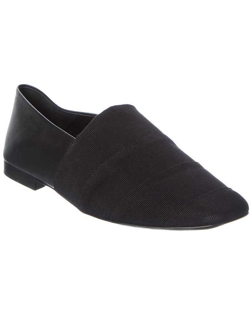 Ferragamo Grosgrain & Leather Loafer
