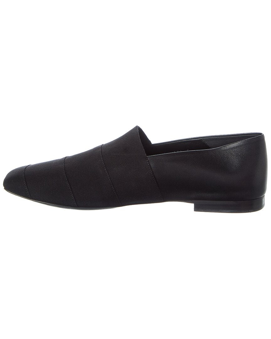 Ferragamo Grosgrain & Leather Loafer