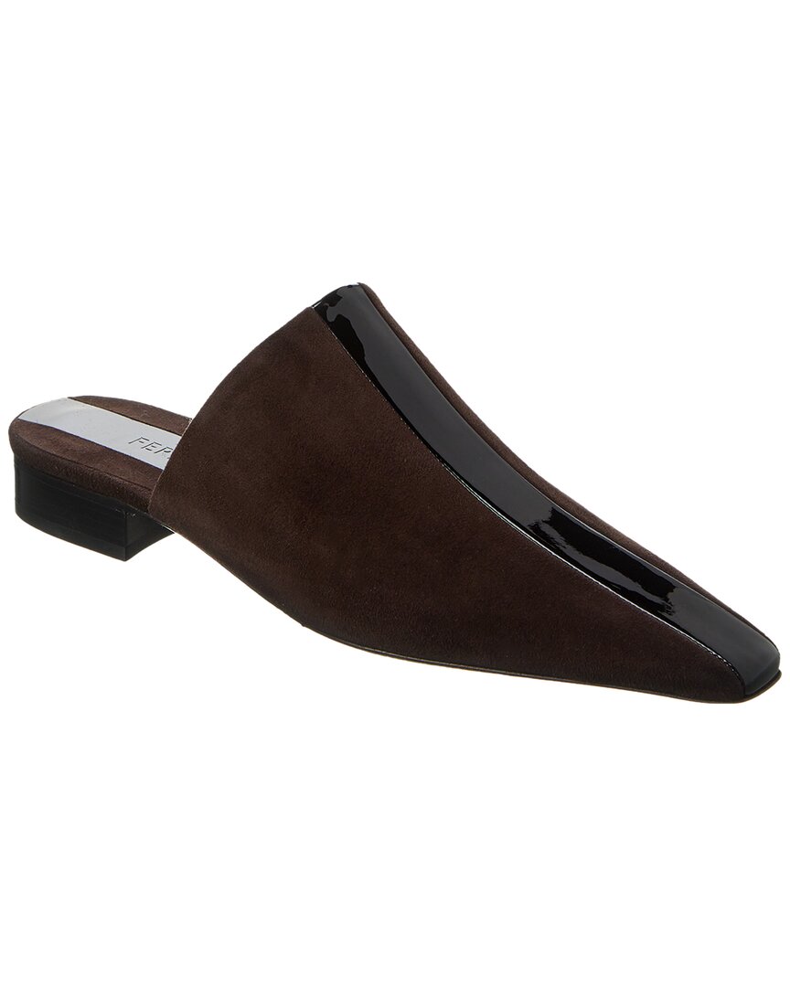 Ferragamo Selestina Suede & Leather Mule