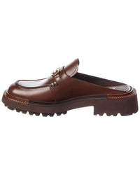 Ferragamo Olaf Leather Mule