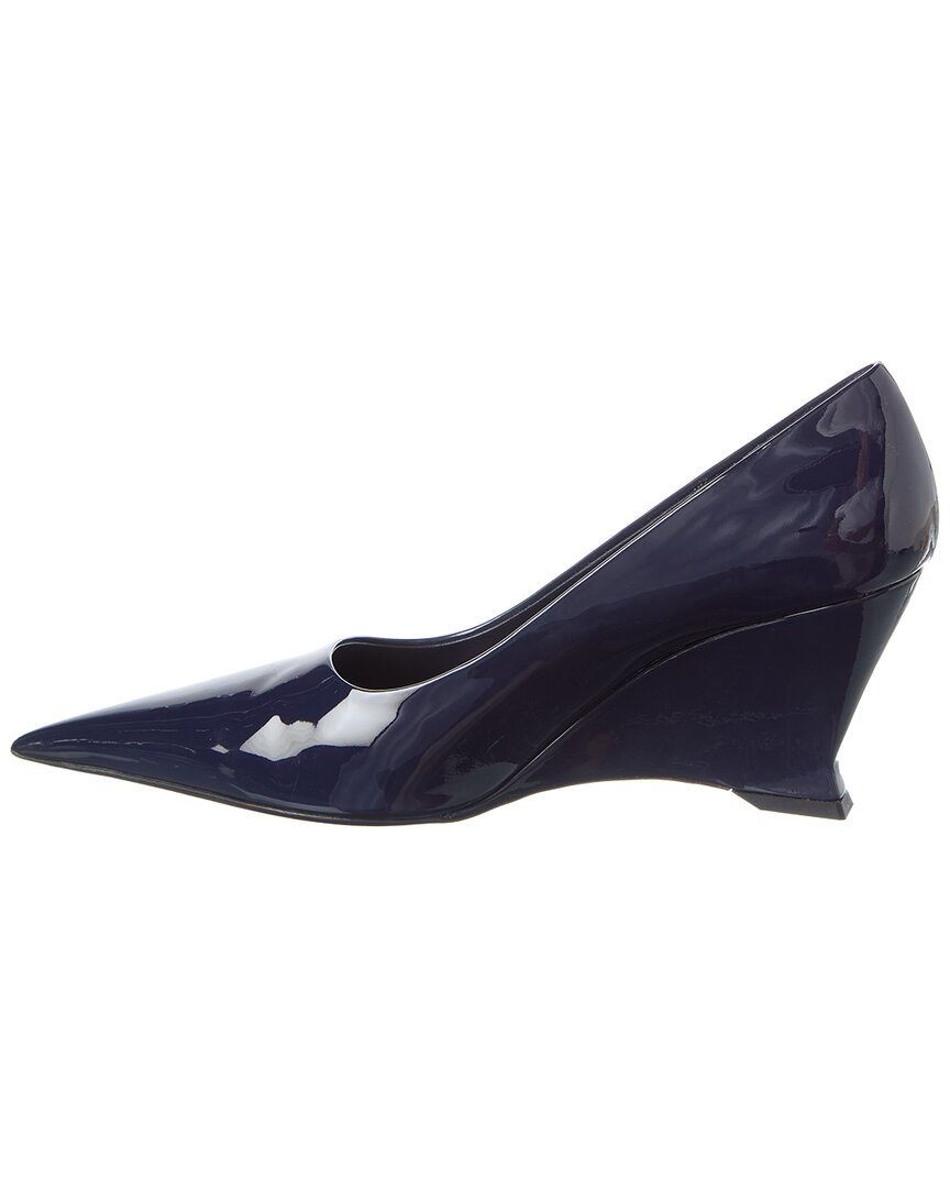 Ferragamo Viola Patent Wedge Pump