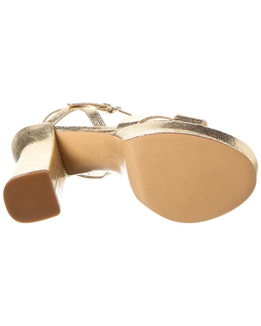 Ferragamo Sonya Leather Platform Sandal