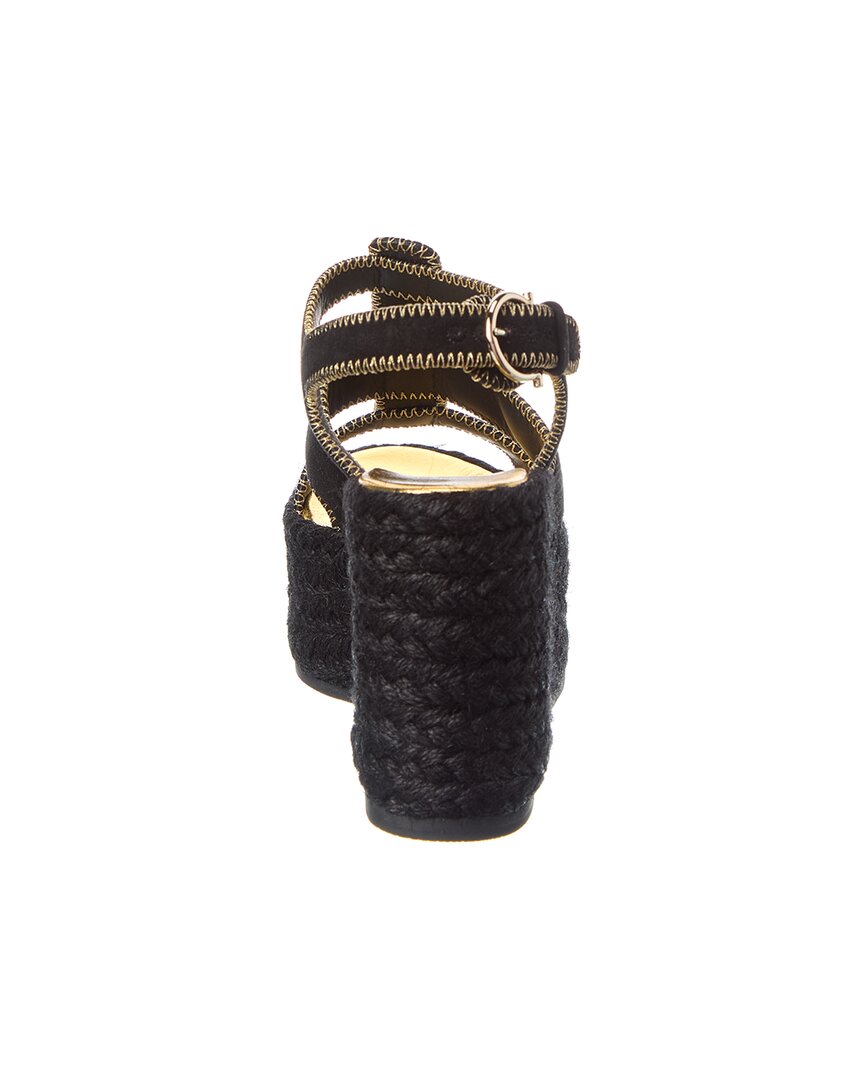 Ferragamo Renee Suede Wedge Sandal