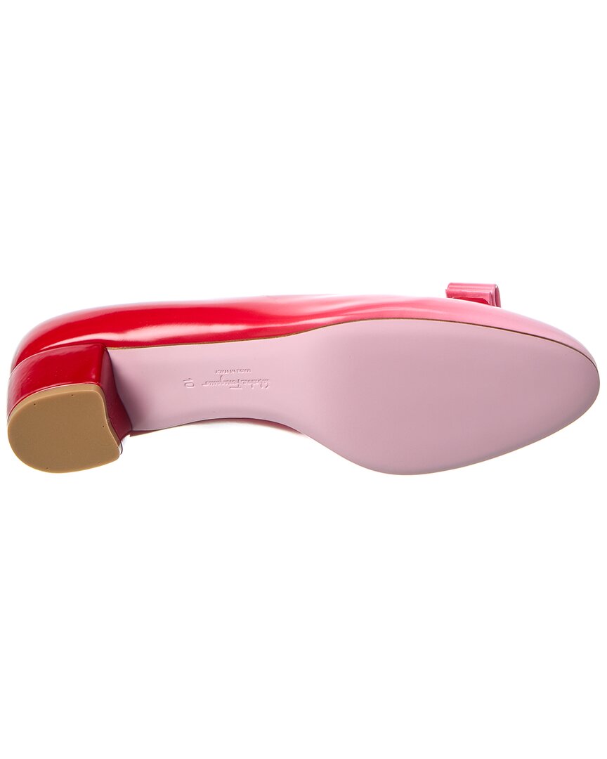 Ferragamo Vara Bow Leather Pump