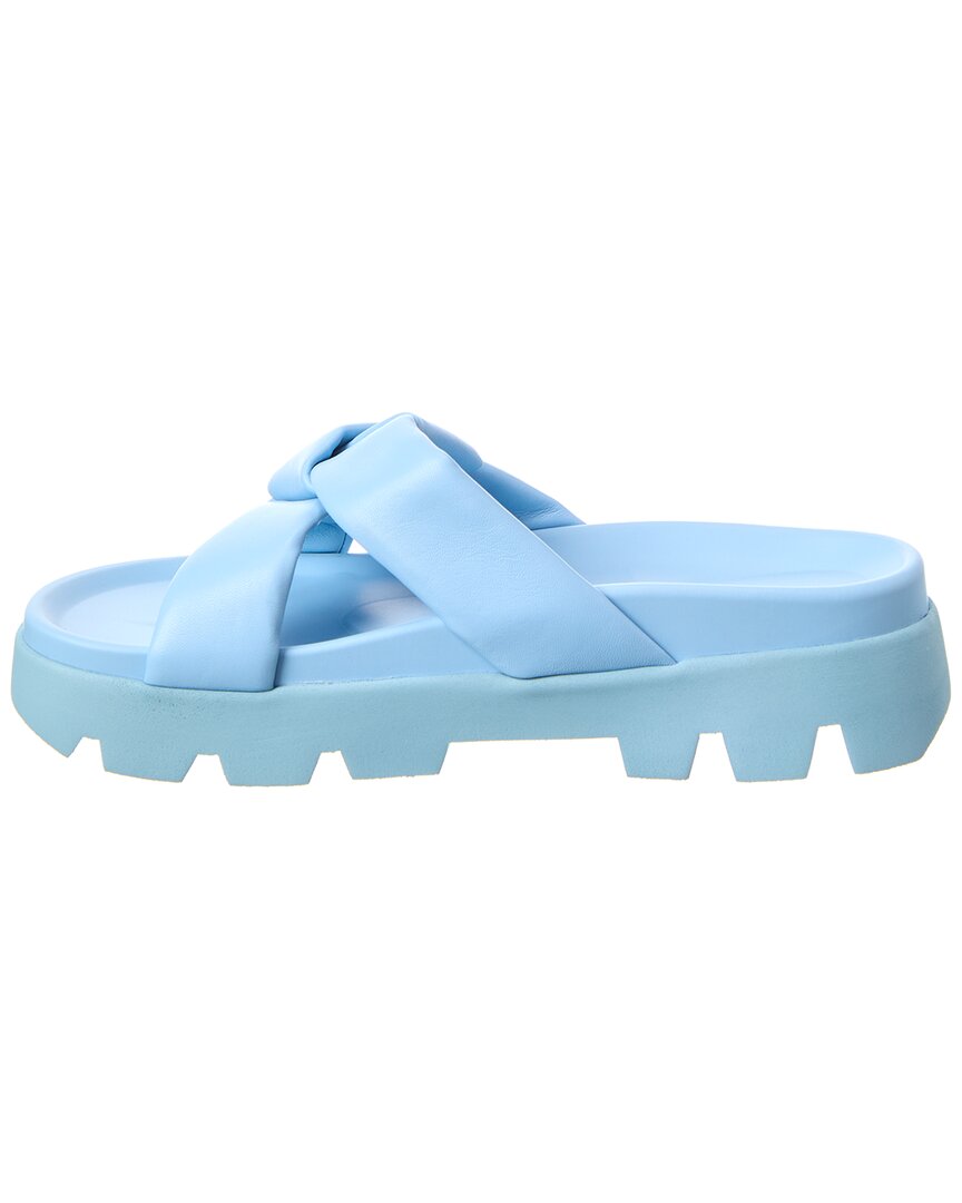 Ferragamo Air Lug Leather Sandal
