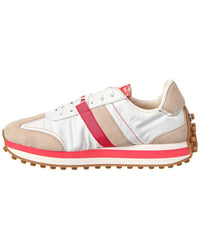 Ferragamo Iulia Suede-Trim Sneaker