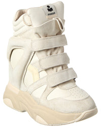 Isabel Marant Isabel Marant Balskee Leather & Suede Sneaker