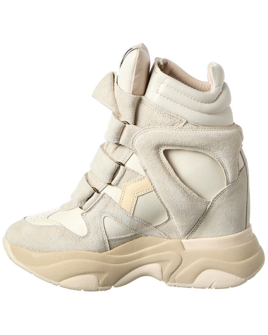 Isabel Marant Isabel Marant Balskee Leather & Suede Sneaker