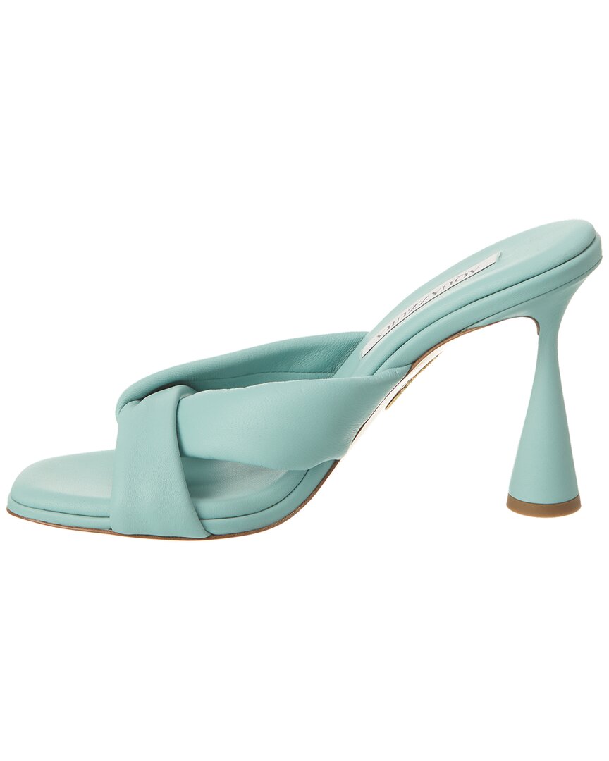  ミュール Aquazzura Amore 95 Leather Mule – Bluefly
