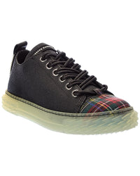 Giuseppe Zanotti Blabber Leather Sneaker Black 35