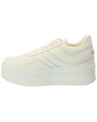 Celine Block Leather Sneaker, 40, White