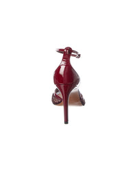 Alaia Fishnet Mesh & Patent Pump